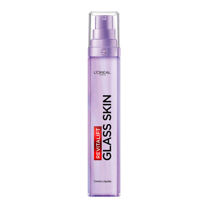L’Oréal Paris Revitalift Glass Skin Sérum Ligero Hidratante con Ácido Hialurónico, Vitamina C y Niacinamida. EFECTO GLOW AL INSTÁNTE. Para todo tipo de piel/piel mixta a grasa.