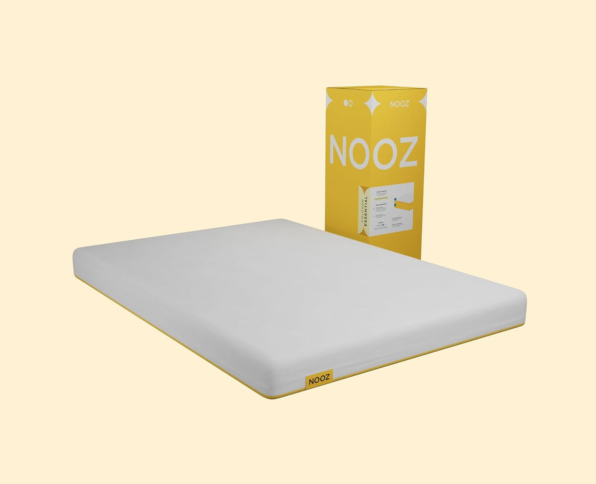 Nooz Colchón en Caja Essential, Espuma de Alta Densidad - Individual - 14 Centímetros - Sólo Colchón