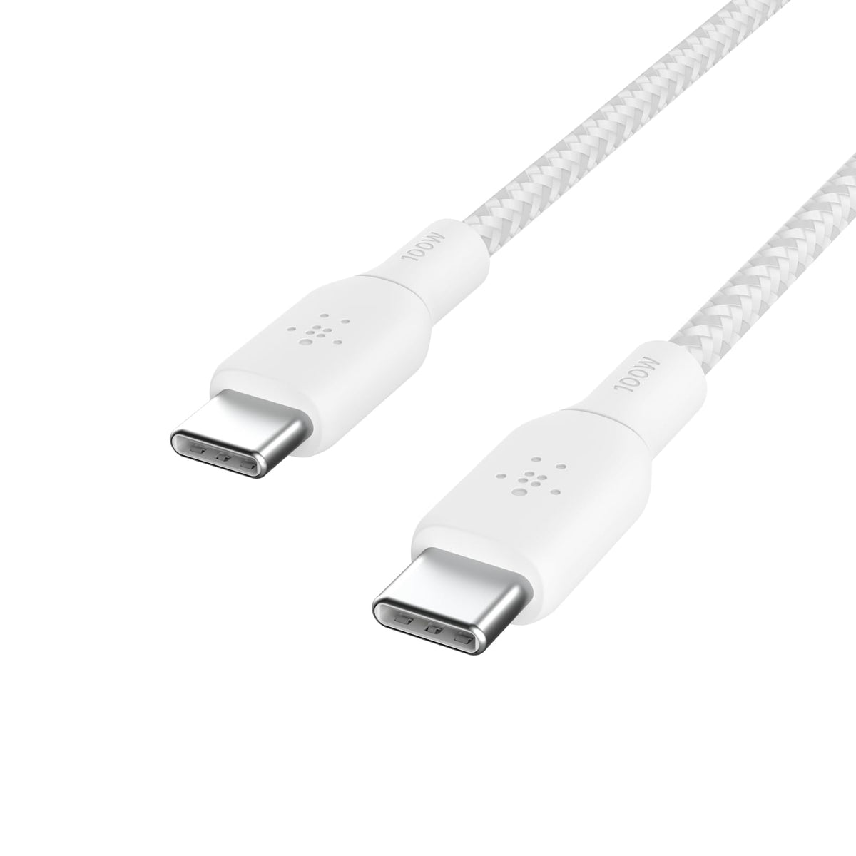 Belkin Cable USB-C a USB-C 100W Carga Rápida - 9.9ft - Blanco