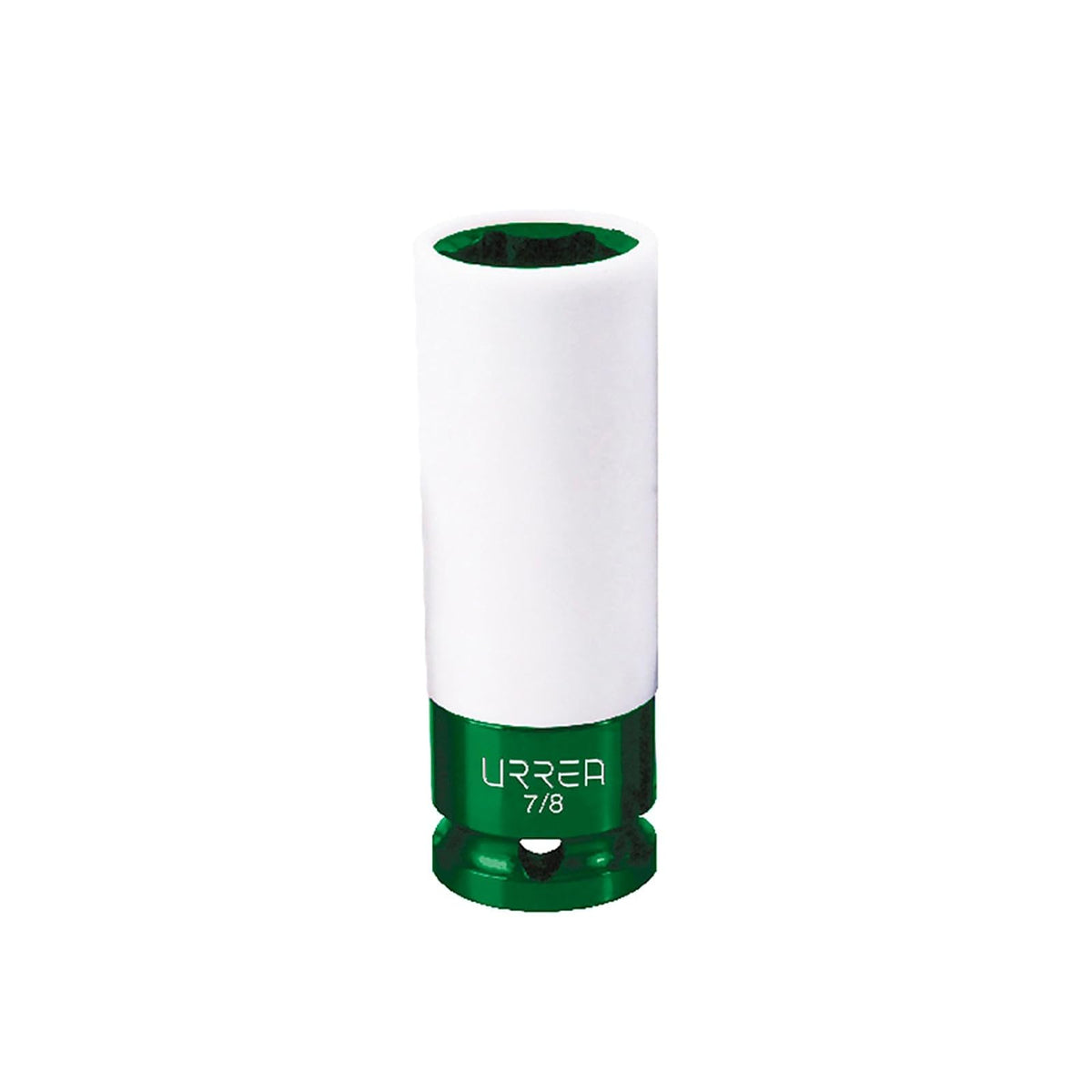 Urrea 7328P Dado de impacto en pulgadas cuadro de 1/2" con protección Nylamid, 7/8"
