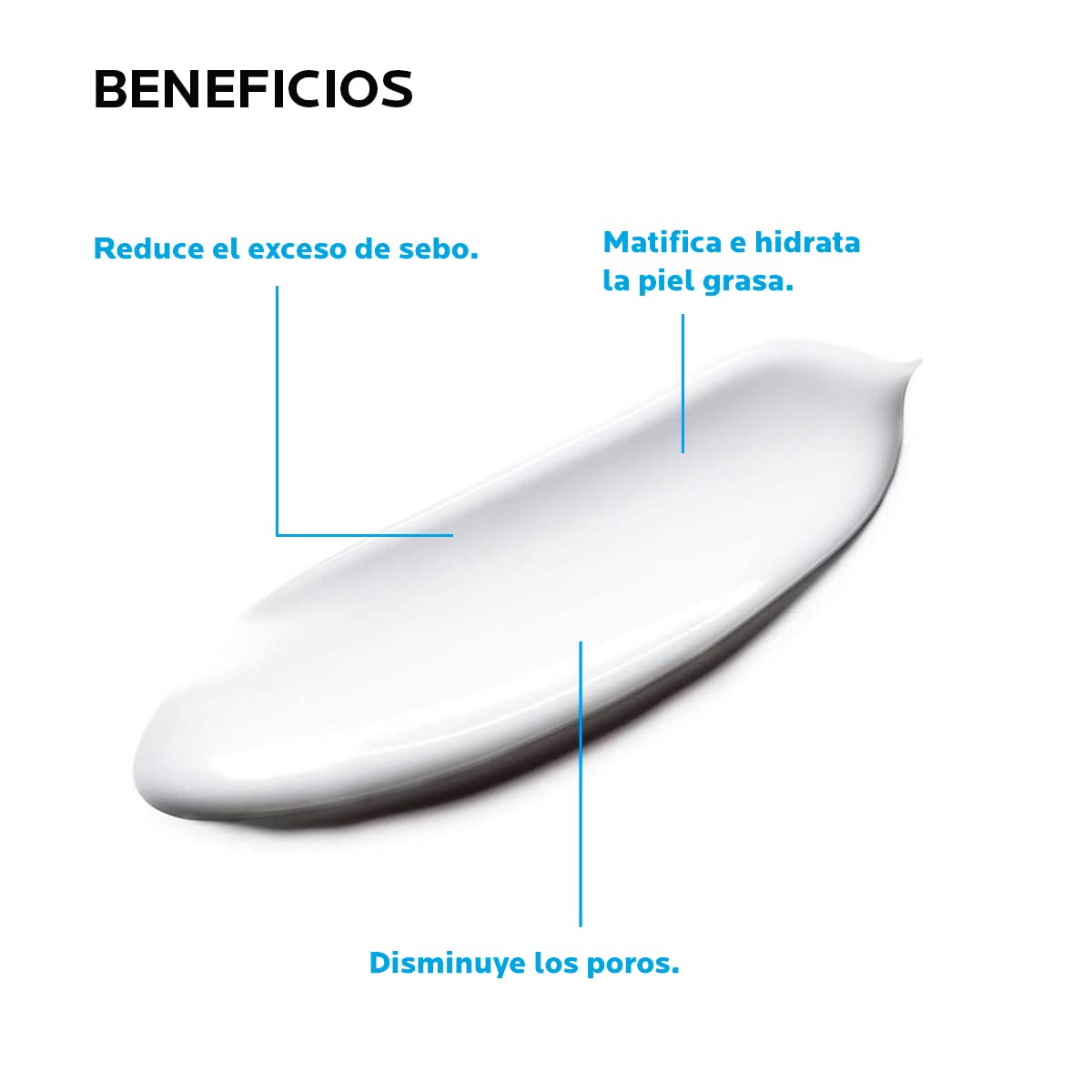 La Roche-Posay Effaclar Mat, Crema Facial Matificante para Piel Grasa, Hidrata y Reduce el Sebo, Combate el Brillo, Controla Oleosidad y Disminuye Poros, 40 ml