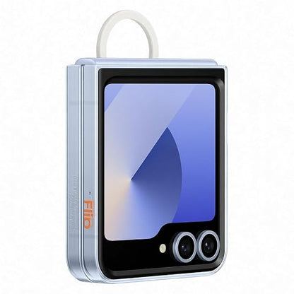 Samsung Galaxy Flip6 Clear Case with Ring Color: Transparente