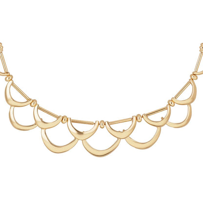 Napier Collar Bitono Para Mujer