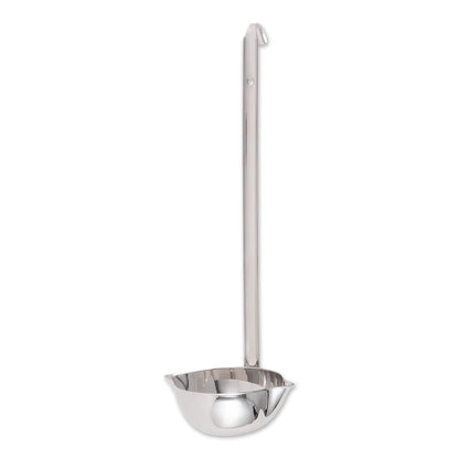RSVP International Endurance Canning Collection - Acero inoxidable 18/8 no reactivo, apto para lavaplatos, cucharón, 13-1/2 pulgadas
