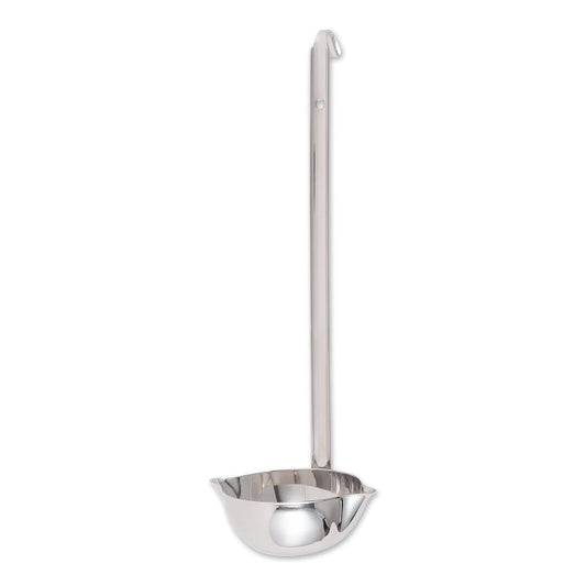 RSVP International Endurance Canning Collection - Acero inoxidable 18/8 no reactivo, apto para lavaplatos, cucharón, 13-1/2 pulgadas