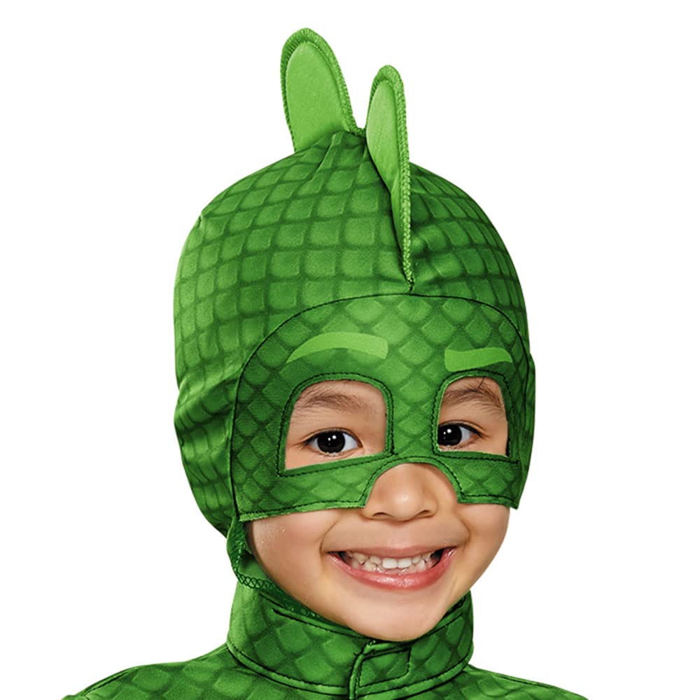 Disguise Gekko Classic bebé PJ Máscaras Disfraces, Multi Color, Medium/3T-4T