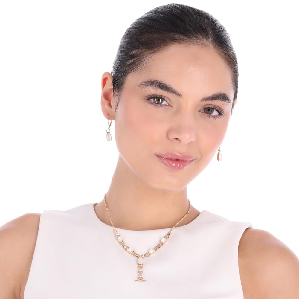 Anne Klein Boxsetcollar Dorado Asimetrico Para Mujer