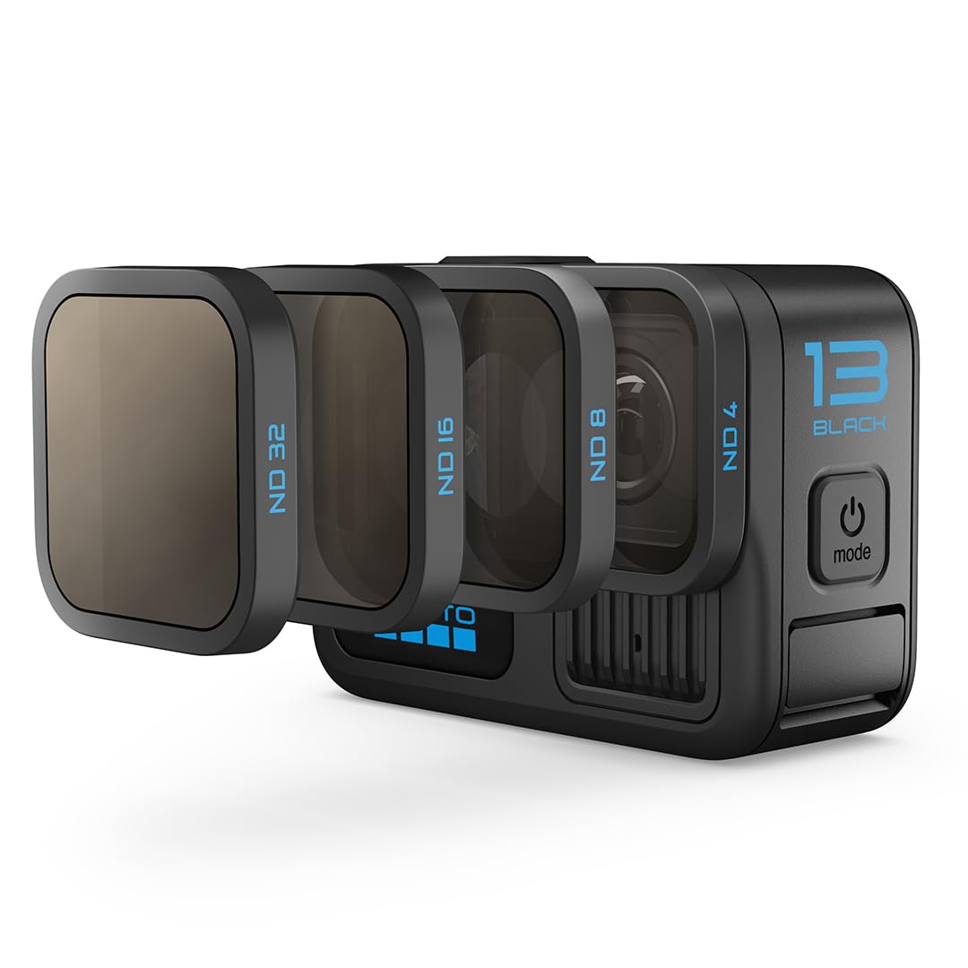 GoPro ND Filter 4 Pack (HERO13 Negro) - Lente Oficial (AENDF-001)