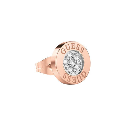 GUESS Aretes para Mujer de Acero Inoxidable LOVE KNOT