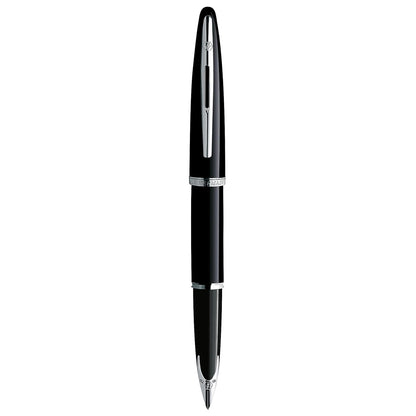 Waterman Carène Pluma Estilográfica, Negro (Black Sea), Punta Fina