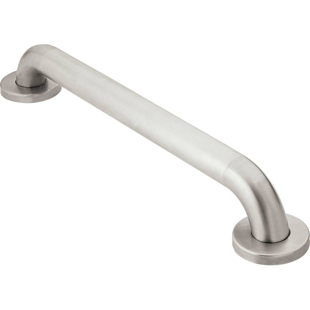 Moen SecureMount Barra de Apoyo para Baño con Tornillería Oculta - 76.2 cm - Peened
