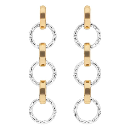 Nine West Aretes Dorado Circular | Para mujer, pequeño, 1 par