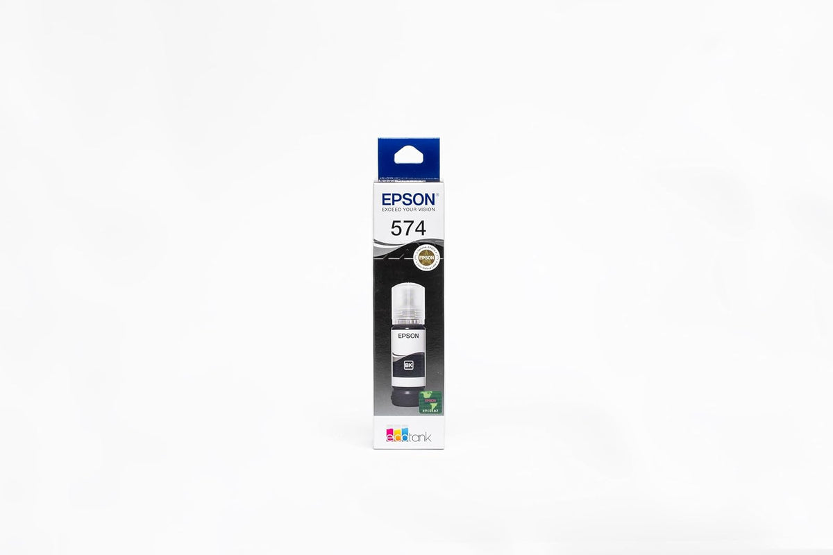Epson Botella de Tinta Color Negro T574 65 mililitros para Impresora L8050