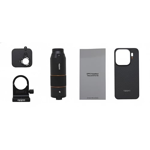 Kit Teleconvertidor OPPO x Hasselblad para Find X9 Pro | 230 mm, Potencia Óptica 10x