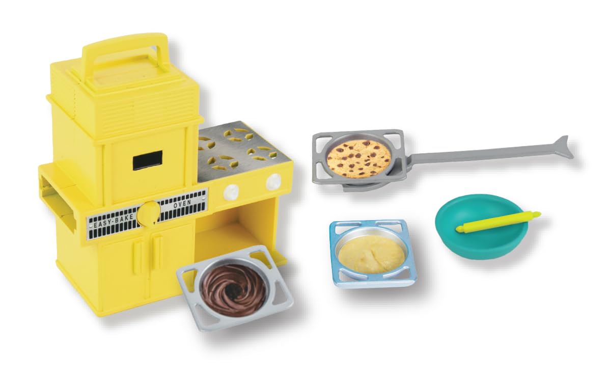 Worlds Smallest Horno fácil de Hornear más pequeño del Mundo. Disponible en Dos Colores, Turquesa y Oro de Cosecha. Colores seleccionados al Azar.