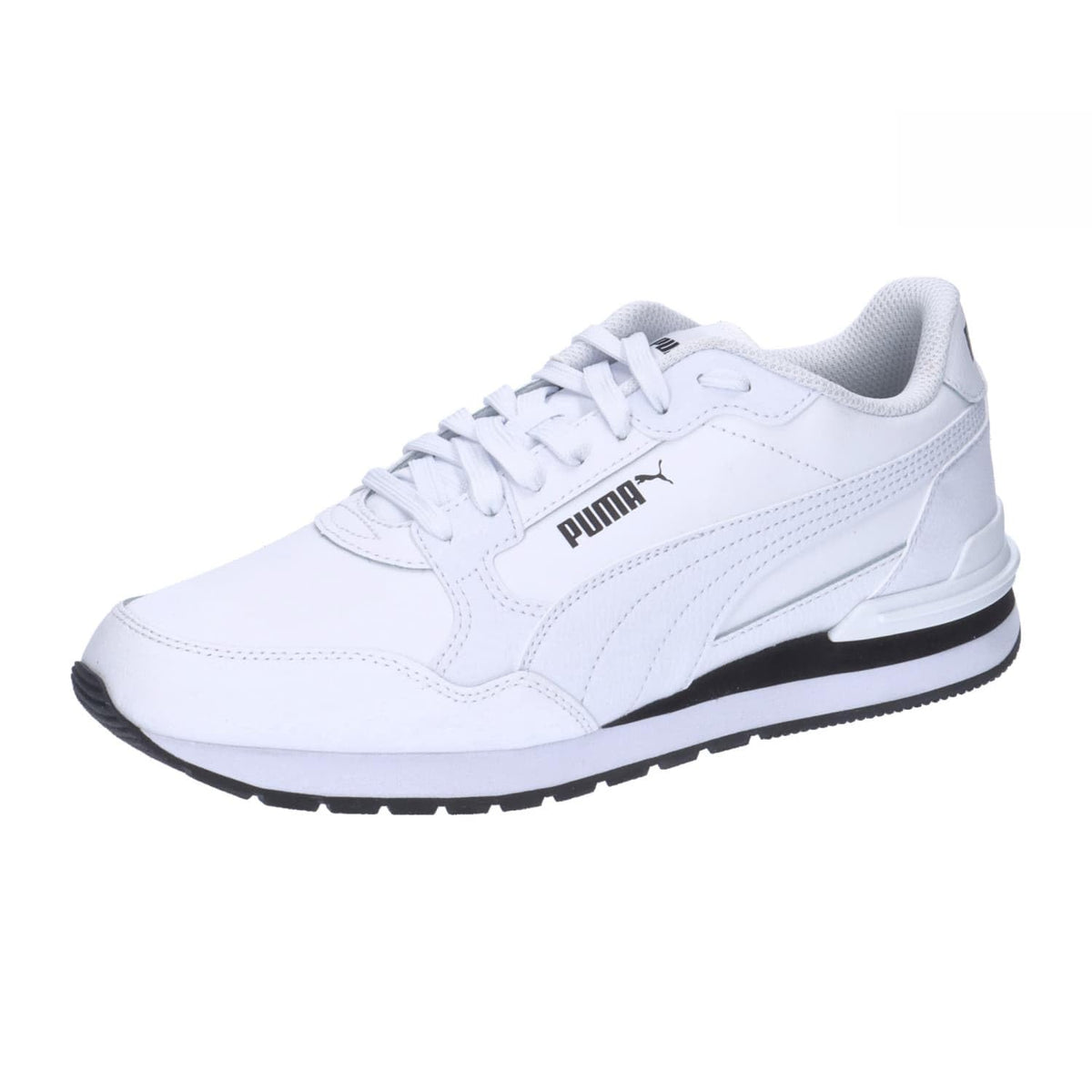 PUMA ST Runner v4 L Tenis Unisex Adulto - 22.5 cm - Blanco y Negro