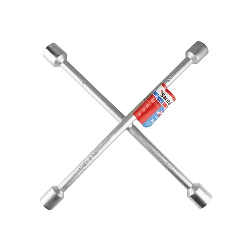 SANTUL, Llave de Cruz Electrosoldadas para Mayor Resistencia, Acabado Galvanizado Anti-Corrosión, Industria Mecánica y Automotriz, Modelo 7992