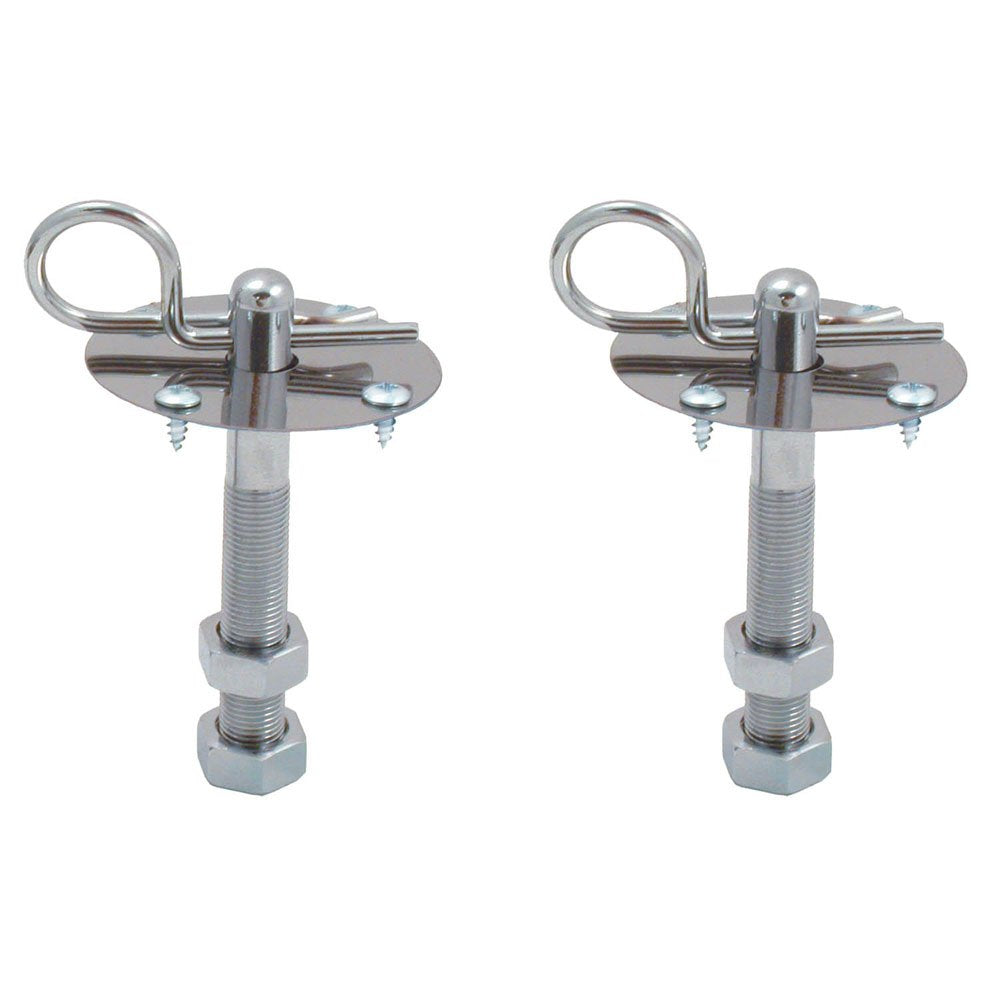 Spectre Performance 42563 Clip para Capó de Acero Inoxidable, Cromado