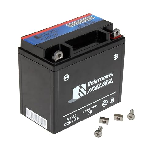 Italika Batería Original MF-FA I12N7-3B 12V 7Ah