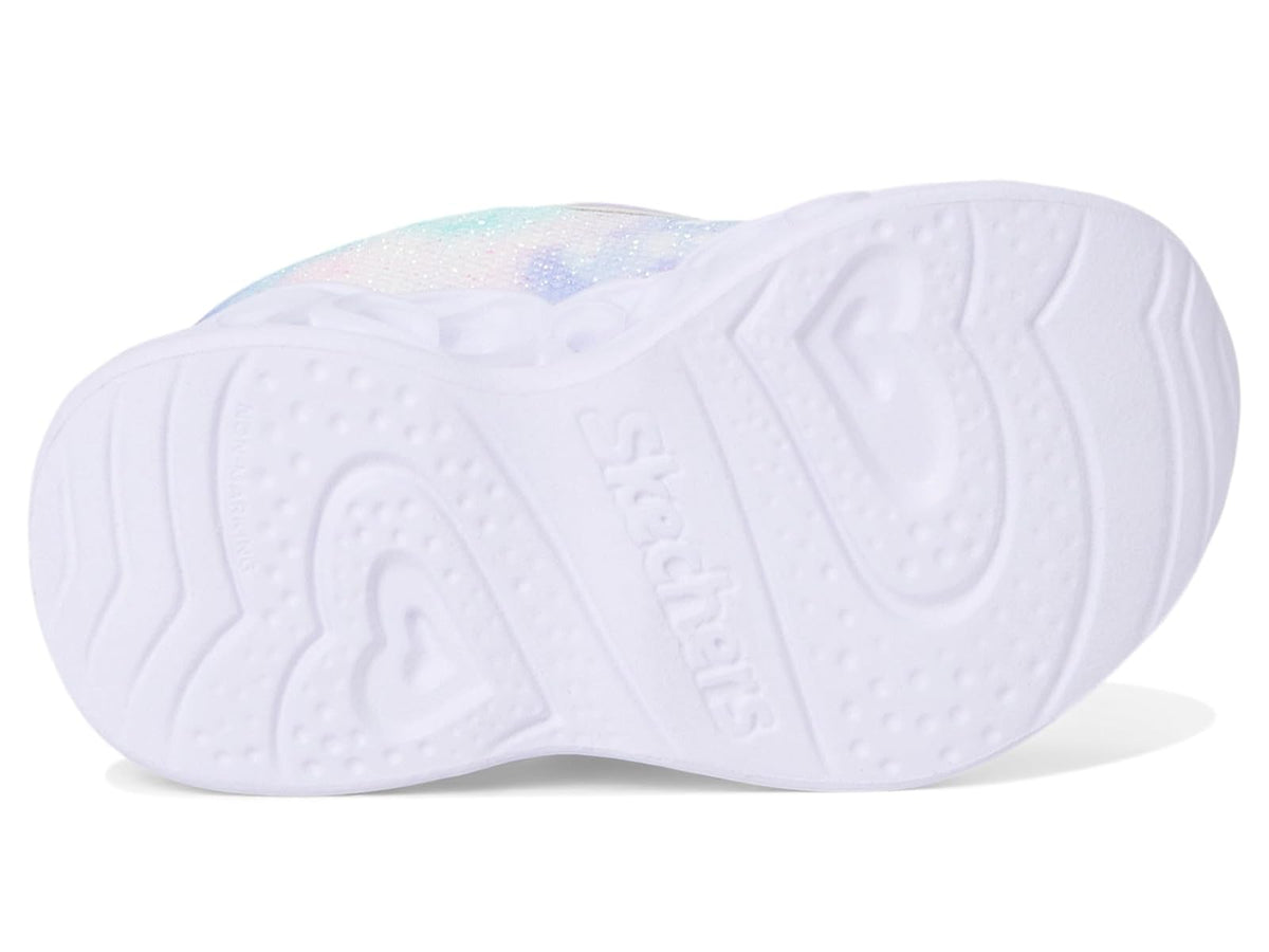 Skechers Luces de corazón Zapatillas para Niñas