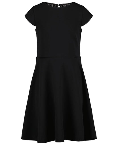 Calvin Klein Vestido de Fiesta sin Mangas para niña - Negro (Black Crepe) - 10