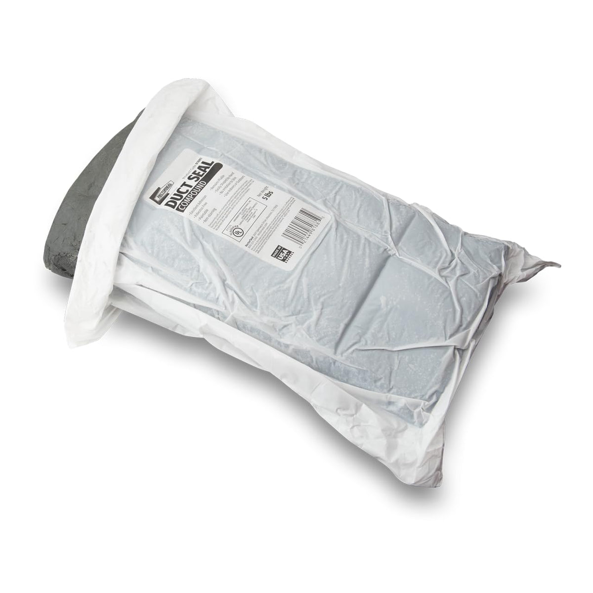 Rectorseal Conducto Sello Compuesto 81881 | 2.3 kg, gris, masilla flexible, uso interior y exterior