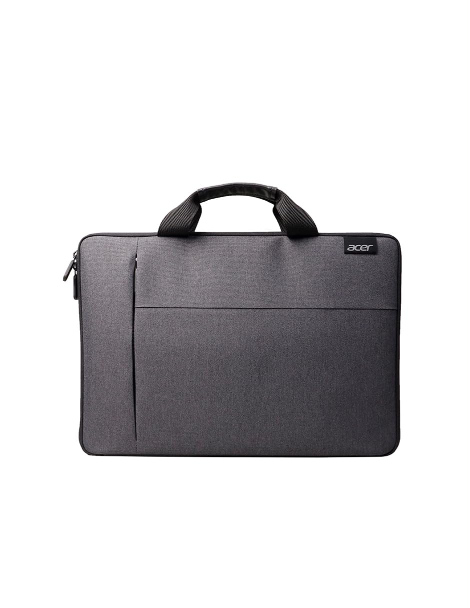 acer Green Sleeve Funda para Laptop de 15.6", con un Bolsillo Frontal para Ampliar su Almacenamiento, Fabricado con Hilo 100% Reciclado para Proteger el Planeta.