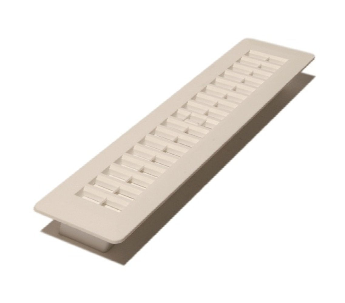Decor Grates PL214-WH - Registro de piso, color blanco