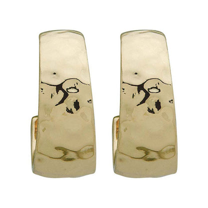 Nine West Arete Aro Tono Dorado Pulido, Pendientes De Botón Mujer, Chico