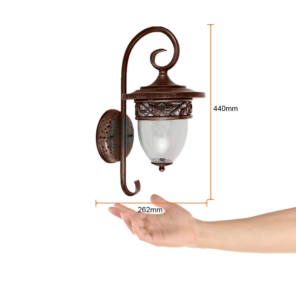 Tecnolite Farol LED Exterior, Lámpara de Pared LED, 20 W, IP 44, 100 - 127 Volts,