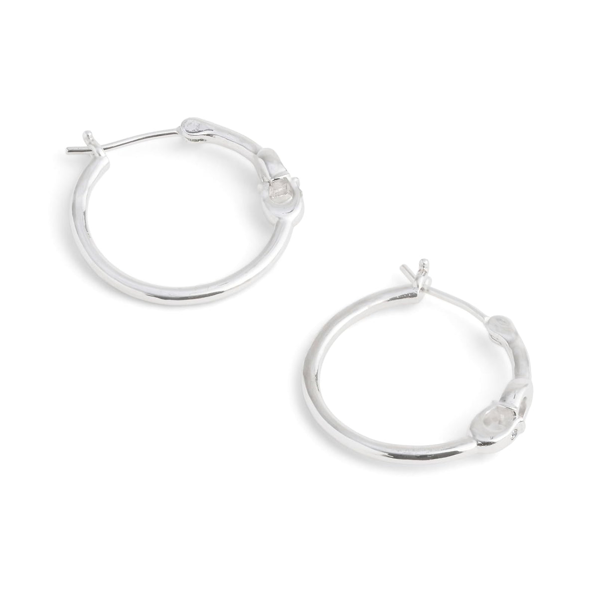 COACH Women's Signature Hoop Earrings