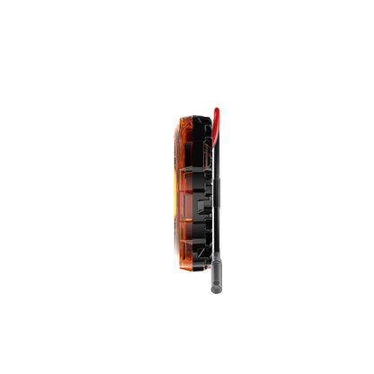 KC 1360 Cyclone V2 LED Luz Única para Todoterreno Lente Ámbar Haz de Inundación 5W, Negro