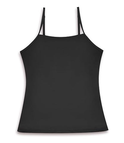 Ilusión Top Tirantes Ajustables Camiseta de Tirantes para Mujer