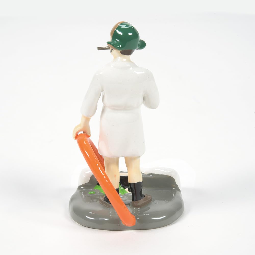 Department 56 Snow Village National Lampoon's Christmas Vacation Accessories - Figura Decorativa del Primo Eddie en la mañana, 2,95 Pulgadas, Multicolor