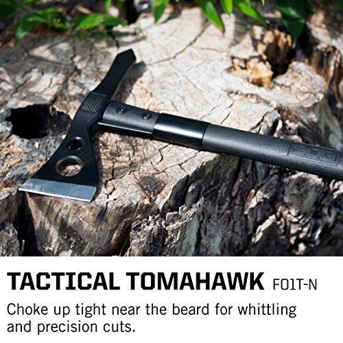 SOG Specialty Knives and Tools F01TN-CP Tactical Tomahawk with 2.75-Inch Steel Axe Blade and Black Ballistic Nylon Sheath, black finish