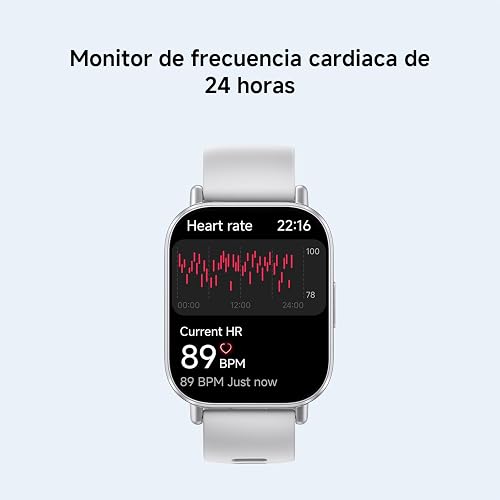 XIAOMI Redmi Watch 5 Active, iOS & Android, 5ATM, Negro | Pantalla LCD 2", Hasta 18 días de Batería, Llamadas Bluetooth, 140+ Modos Deportivos, Monitoreo de Frecuencia Cardiaca 24h