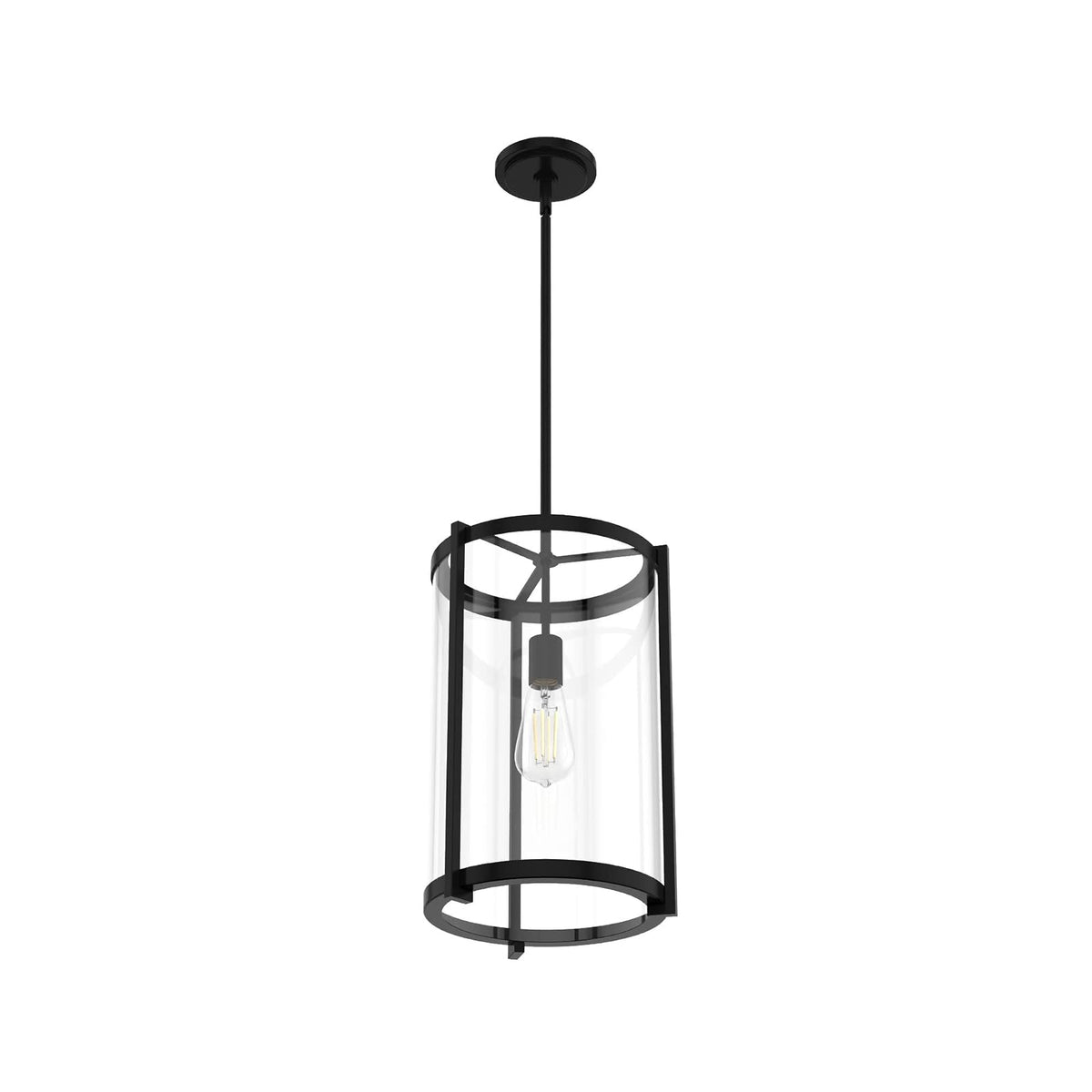 Hunter Fan, Candelabro Astwood 1 Luz 11 pulgadas | Diseñado con influencia art déco, este accesorio proporcionará una iluminación potente dondequiera que se instale
