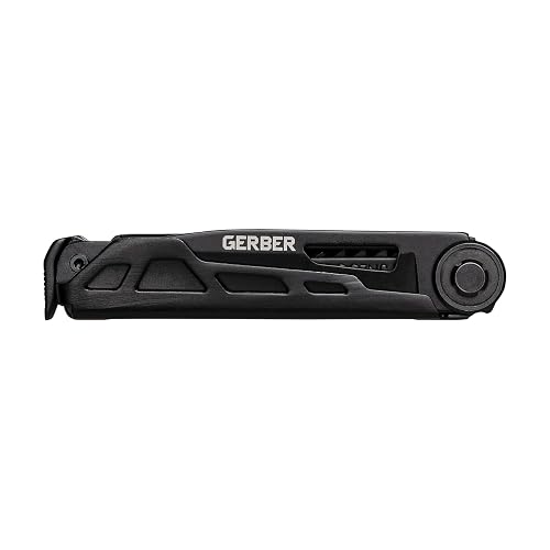 Gerber Armbar Trade Cuchillo de Bolsillo 8 en 1 | Naranja quemado, marco de acero inoxidable, hoja de 2.5 pulgadas, destornillador de 1/4 pulgadas