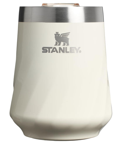 Stanley The Reserve Vaso de Vino Aislado, 11 oz - Crema Brillo