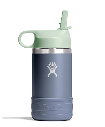 Hydro Flask - Botella de Agua para niños para la Escuela, Acero Inoxidable y aislada con Tapa de Popote, Koala de 12 onzas