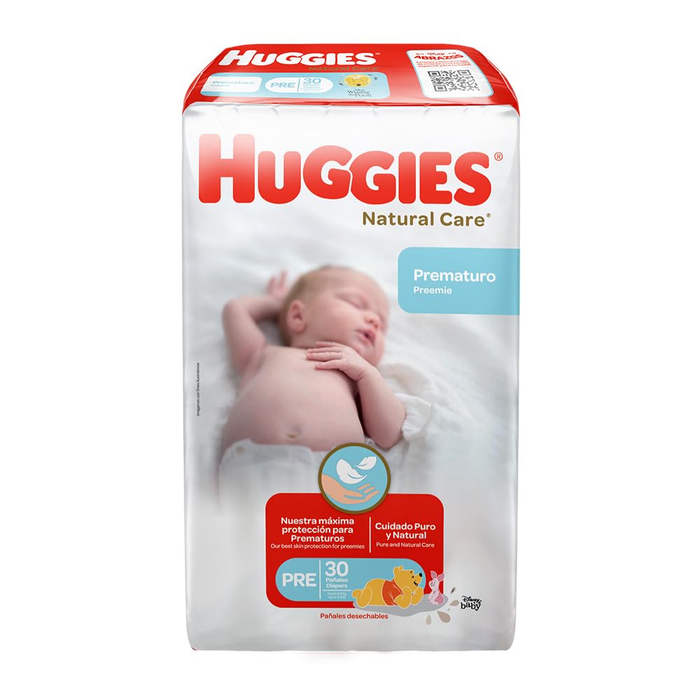 Huggies Prematuro, Unisex, 30 pañales