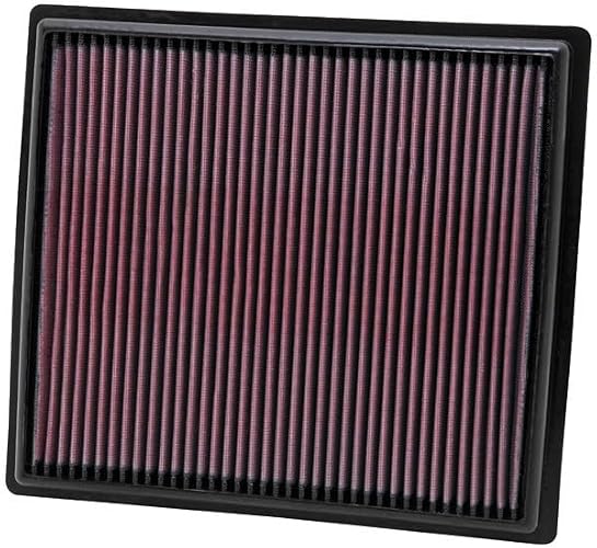 K&N Filtro de aire original de alto flujo para motor de por vida: lavable | Compatible con Select 2008-2017 BUICK/HOLDEN/CHEVROLET/ROEWE (Regal, LaCrosse, II, III, Malibu, 950) (ver descripción del