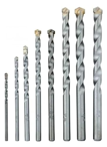 BLACK+DECKER Juego de Brocas para Concreto, 8 Piezas, BD0080CS