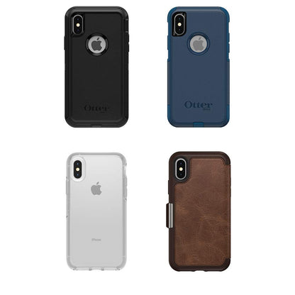 Otterbox Cell Phone Case Symmetry Frustration for Joyride, Silver Flake/Clear