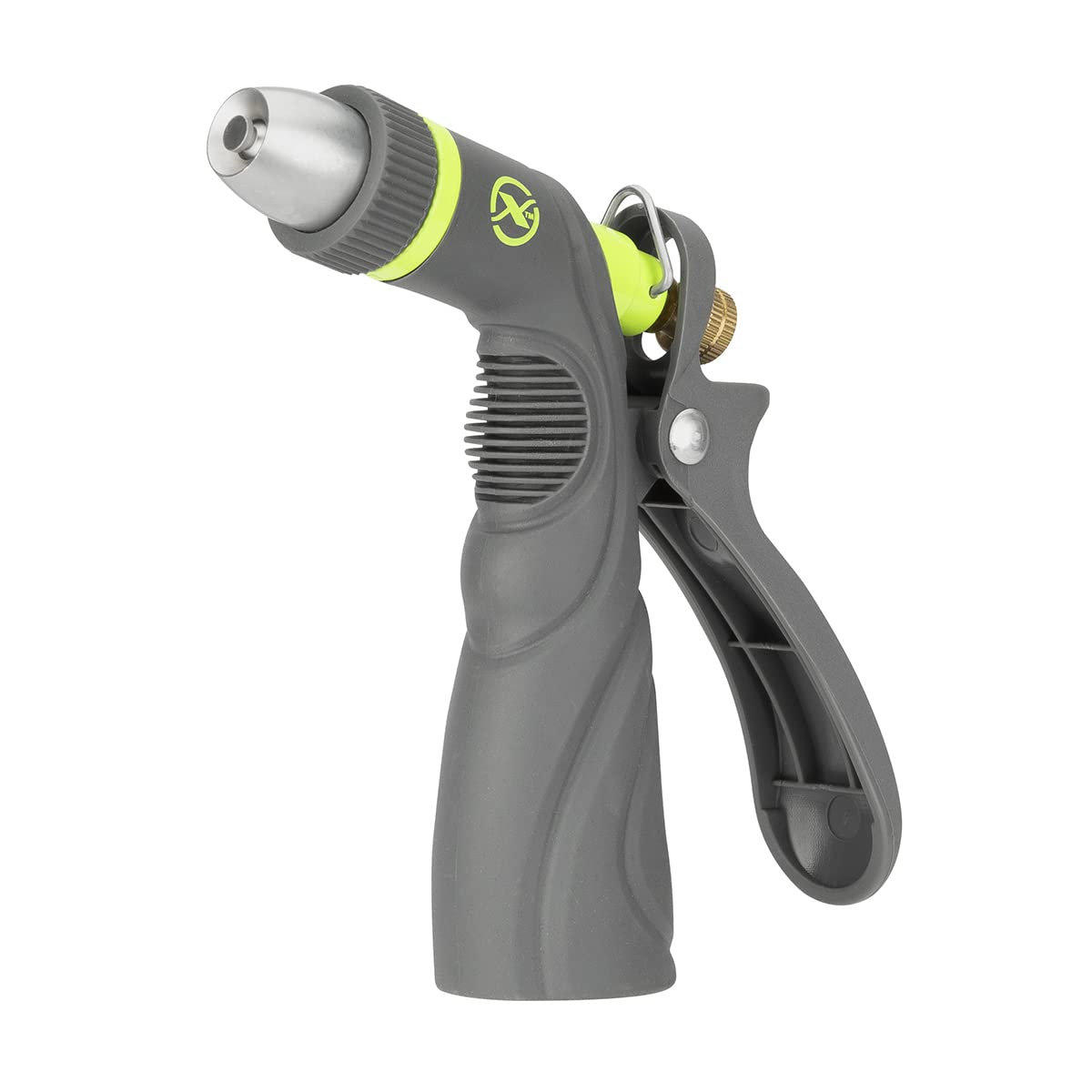 Flexzilla ZillaGreen Boquilla para Manguera de Jardín, Flujo Ajustable - Agarre de pistola Twist Action