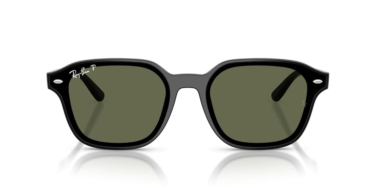 Ray-Ban Rb4458d Gafas Unisex adulto - 65 mm - Negro - Verde Oscuro Polarizado