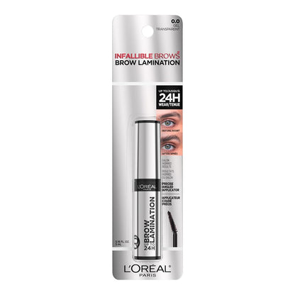 L'Oréal Paris Infallible Brow Lamination Gel para Cejas Fijadas por 24h, 5ml