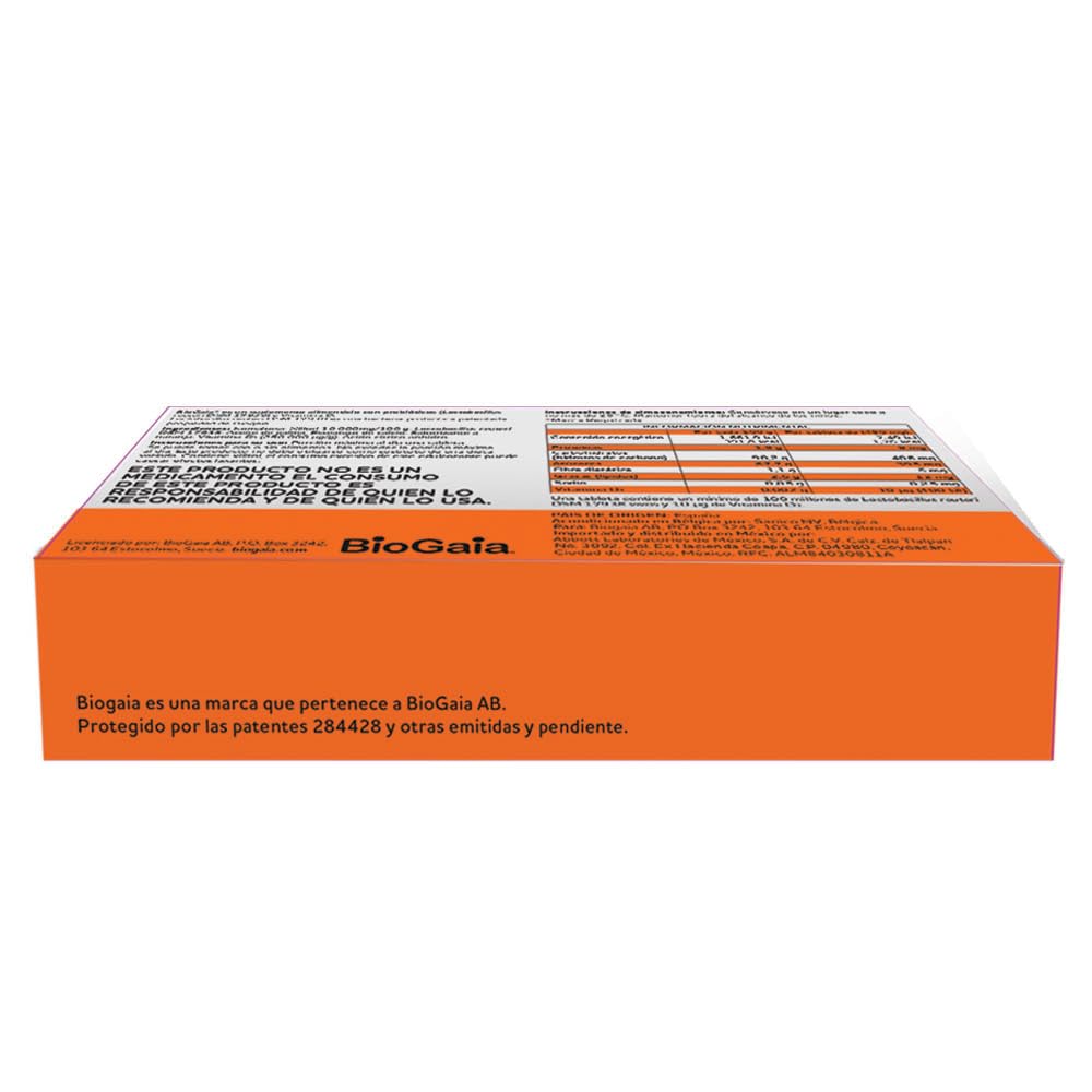 BioGaia Probióticos + Vitamina D C/30 Tabletas