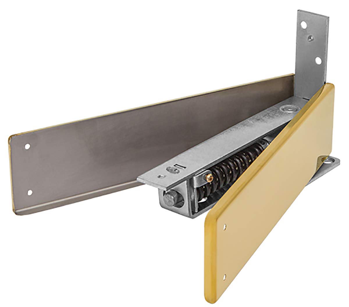 Hermex BIP-153 Bisagra de Piso para Puerta Vaivén - Latón brillante
