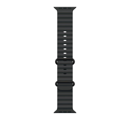 Apple Watch Band Correa Ocean para Deportes Acuáticos - Unitalla para muñecas de 130 a 200 mm - Natural - Negro